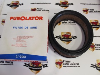 Filtro Aire Seat 124, 1430, 131 y 1500 Purolator LI-3991
