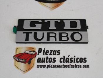 Anagrama adhesivo Peugeot GTD Turbo