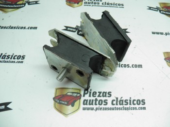 Par de silemblocks soporte motor Simca 1000