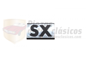 Anagrama Talbot SX 59x35 base cromada
