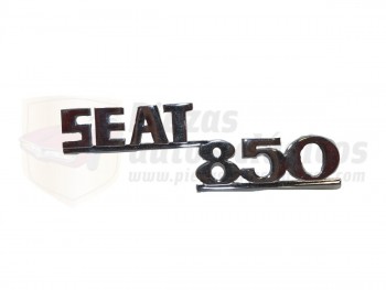 Anagrama Seat 850 Metálico